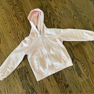 Little Girl’s Pink Sweatshirt Jacket 5T